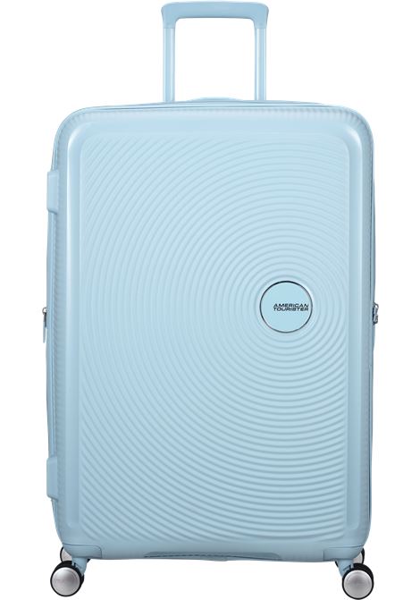 SoundBox 77cm Valigia da stiva L AMERICAN TOURISTER | SOUNDBOX 77/28PASTEL BLUE